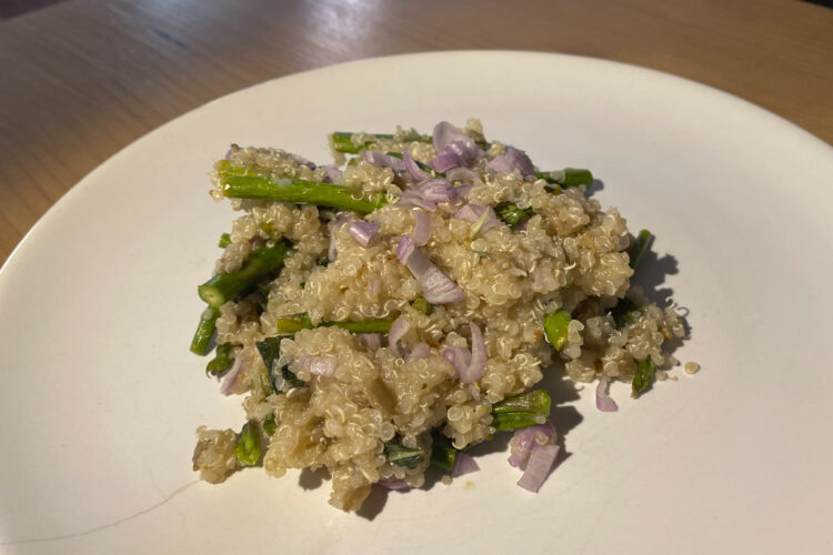 Cutting back on meat doesn’t have to mean going without protein.  Tips and two recipes